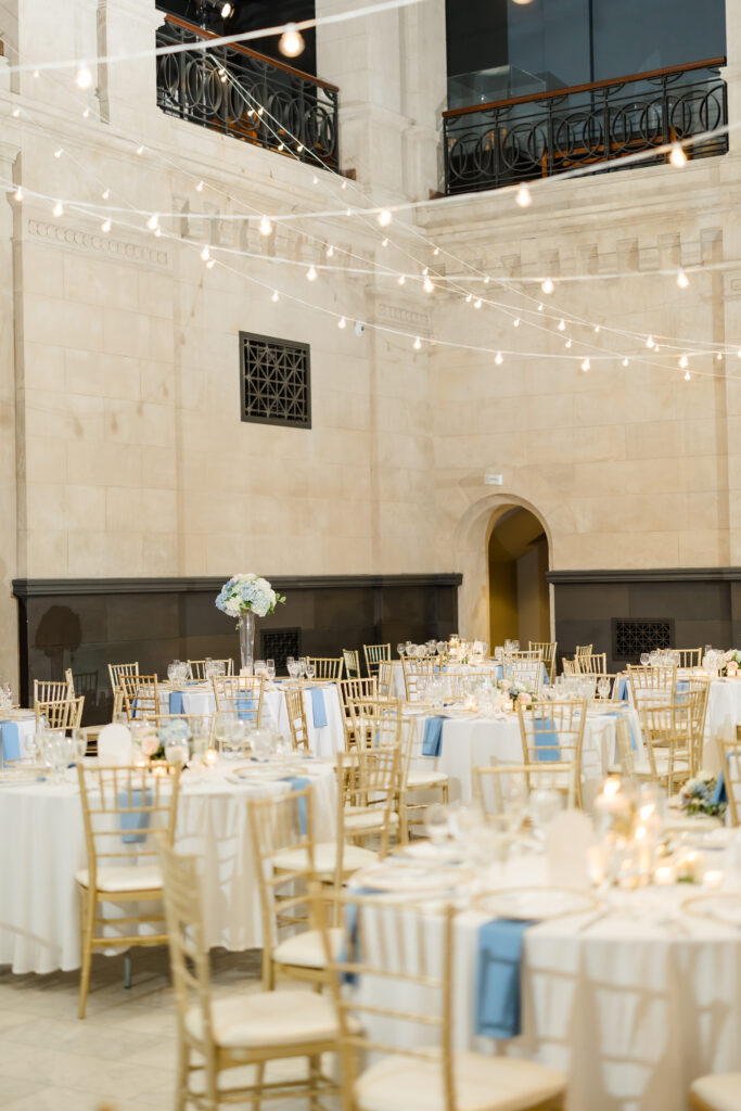 cincinnati art musem wedding reception
