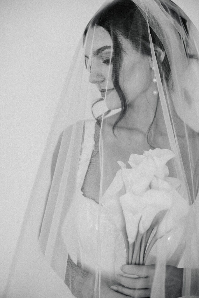 Fine art bridal session at Studio 821 in Newport, Kentucky