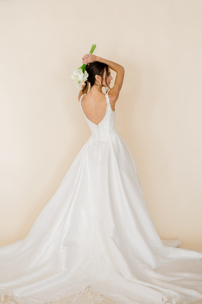 Fine art bridal session at Studio 821 in Newport, Kentucky