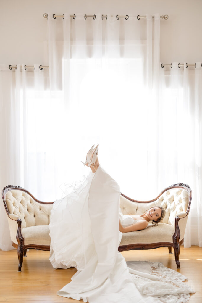 Fine art bridal session at Studio 821 in Newport, Kentucky