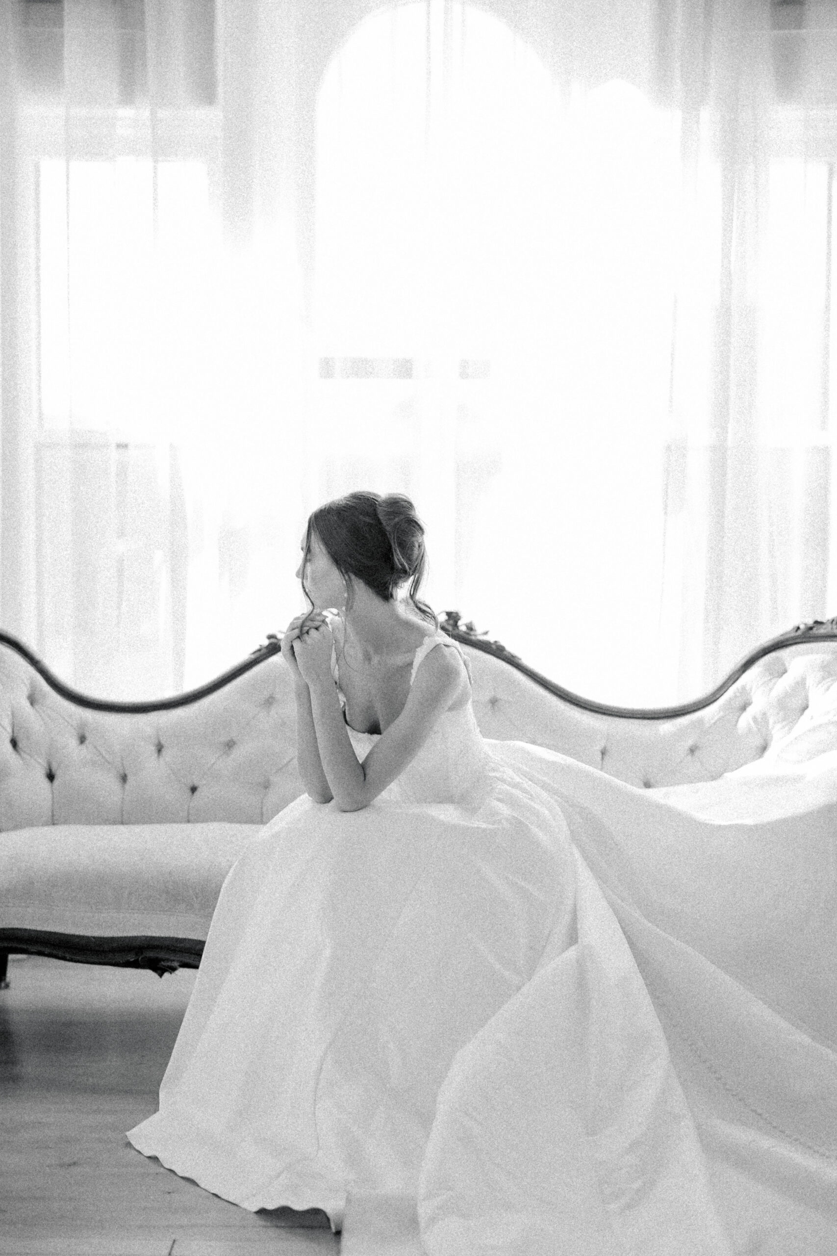 Fine art bridal session at Studio 821 in Newport, Kentucky