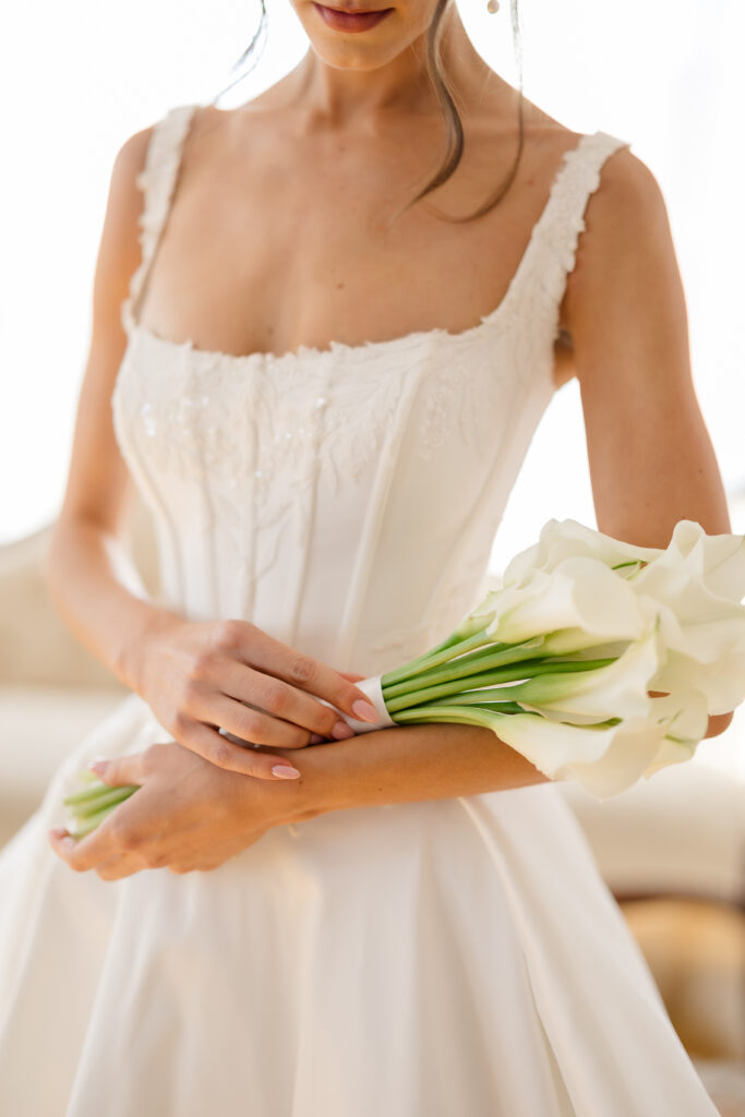 Fine art bridal session at Studio 821 in Newport, Kentucky